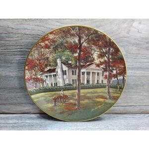 Gorham Fort Hill Commemorative Southern Landmark Series 1980 Vintage Plate
